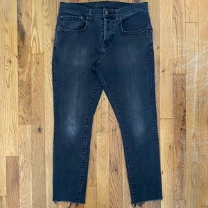 Black Denim Ankle cut